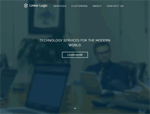 Tablet Screenshot of linkerlogic.com